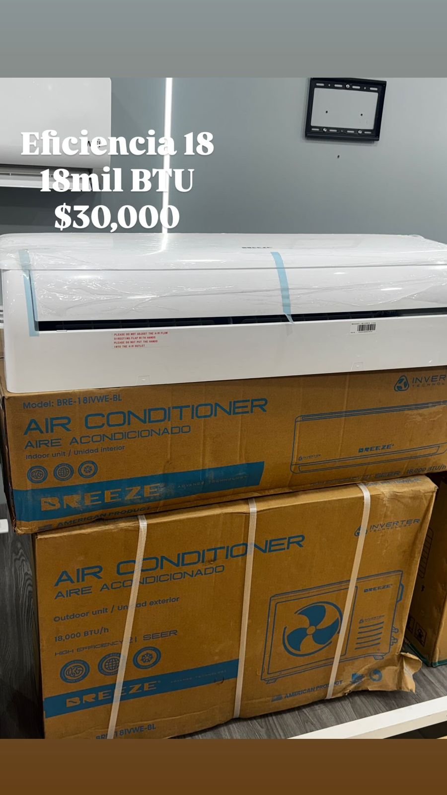 Aire Breeze 18BTU E18 220v