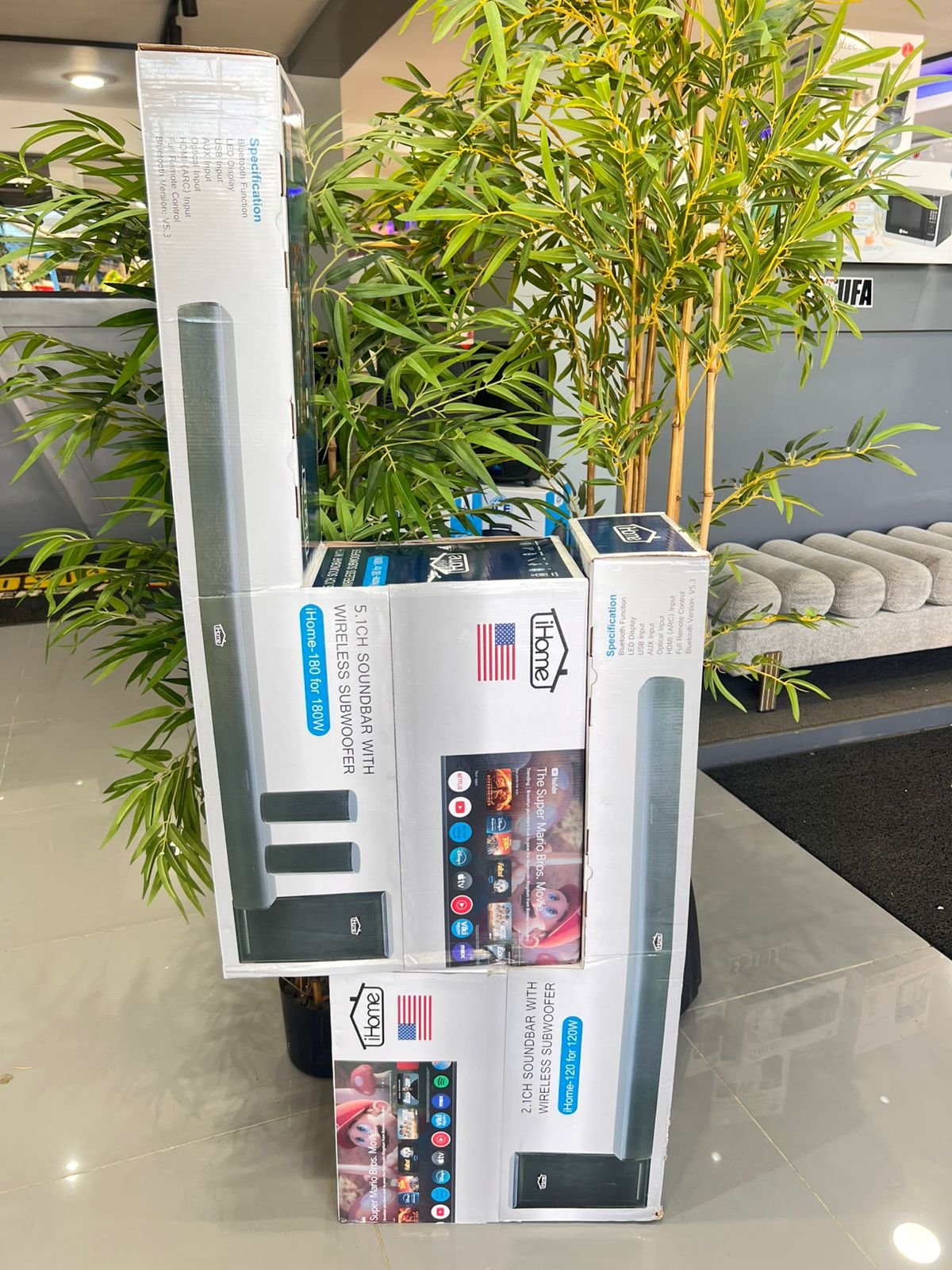 Barra de sonido 180W